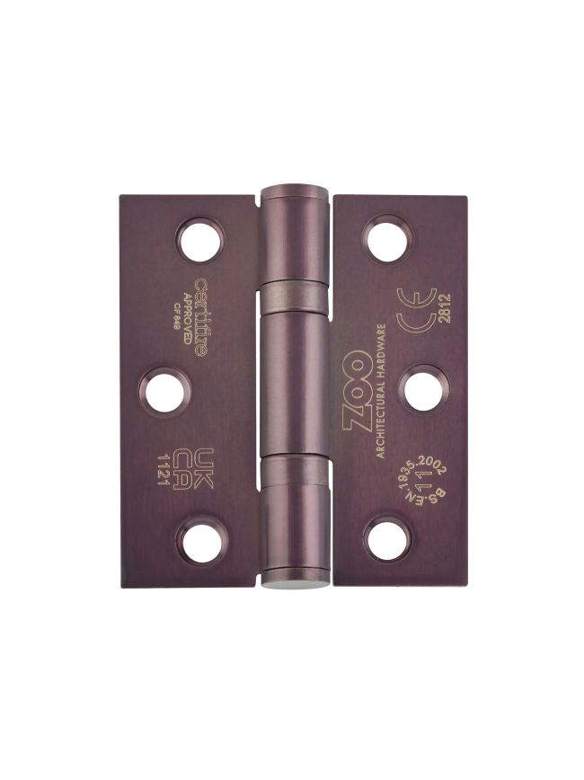 Zoo Hardware Grade 11 hinge - Etna Bronze
