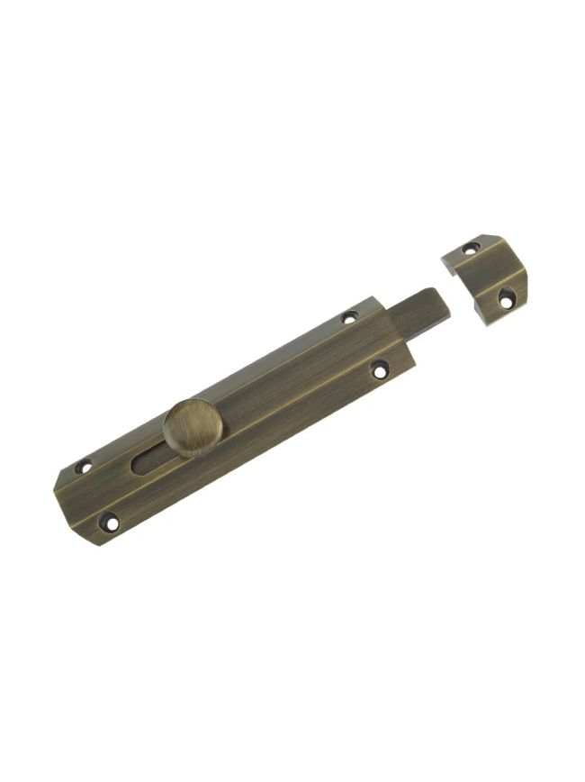 Zoo Hardware Surface Bolt 150mm - Florentine Bronze