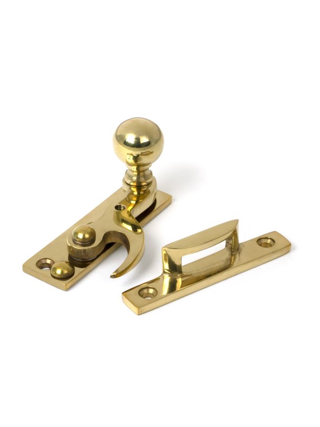 Polished Brass Sash Hook Fastener