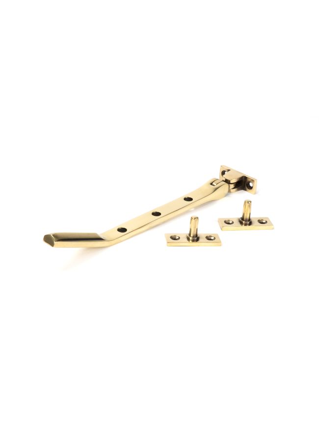 Aged Brass Art Deco 8" Stay