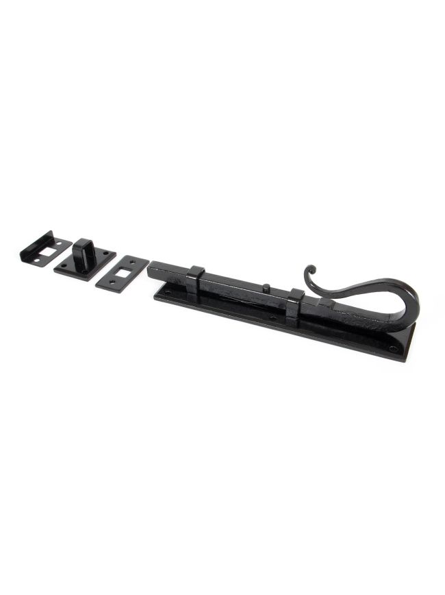 Black 8" Shepherd's Crook Universal Bolt