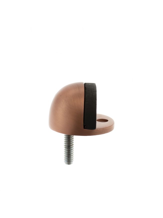 Atlantic Half-Moon Premium Floor Mounted Door Stop - Urban Satin Copper