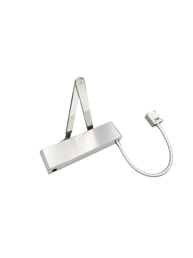 Zoo Hardware E-Mag Door Closer Size 4 Radius - Stainless Steel