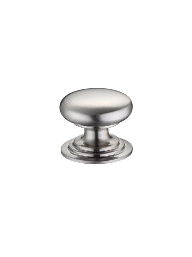 Zoo Hardware Victorian Cupboard Knob 32mm dia. - Nickel