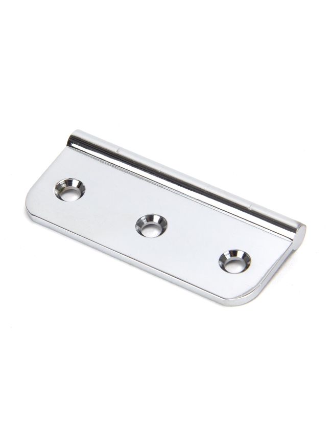 Polished Chrome 3" Dummy Butt Hinge (Single)