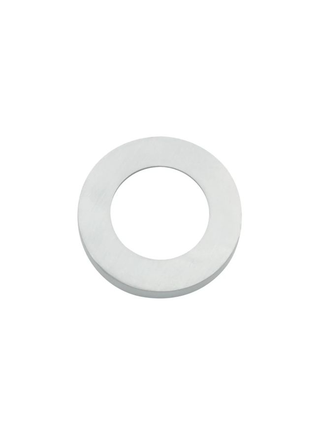 Zoo Hardware Spare round rose - Satin Chrome