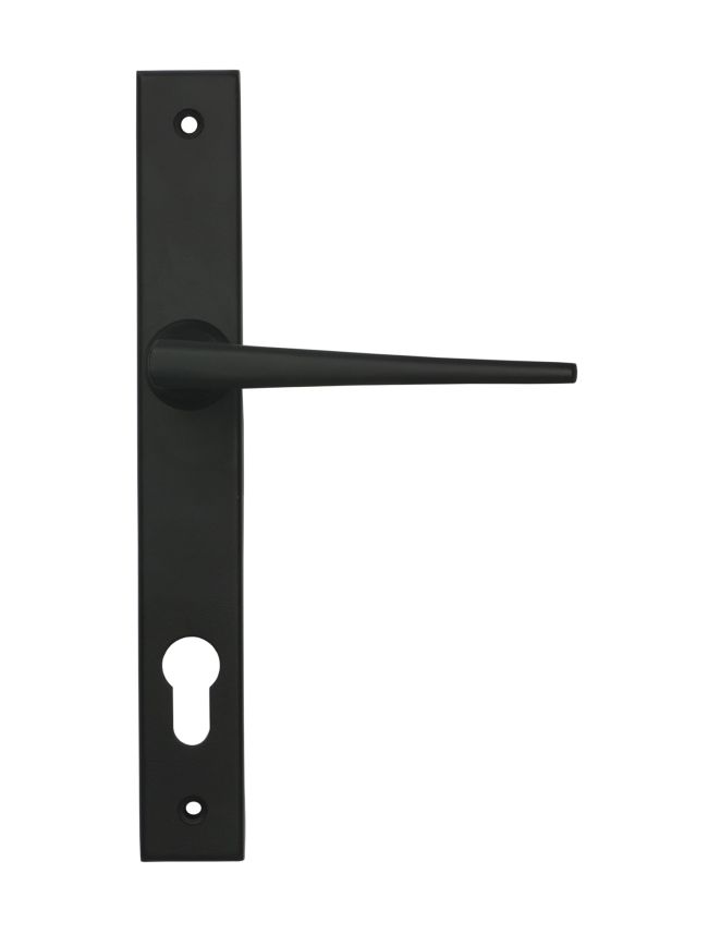 Matt Black Eaton Slimline Lever Espag. Lock Set