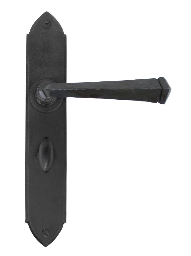 Beeswax Gothic Lever Bathroom Set