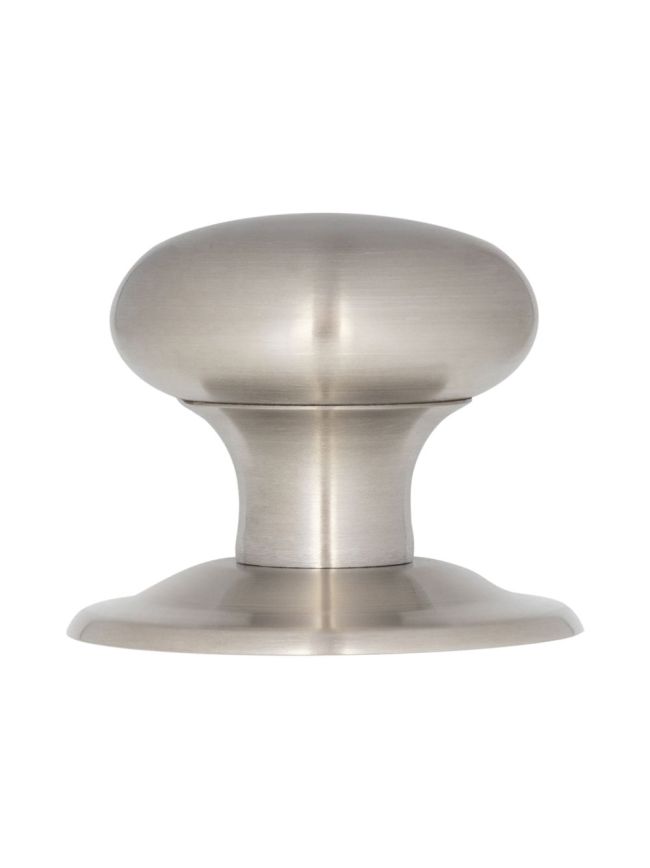 Stainless Steel Centre Door Knobs 70mm Diameter Satin Stainless Steel - By Frelan Hardware - JSS3580