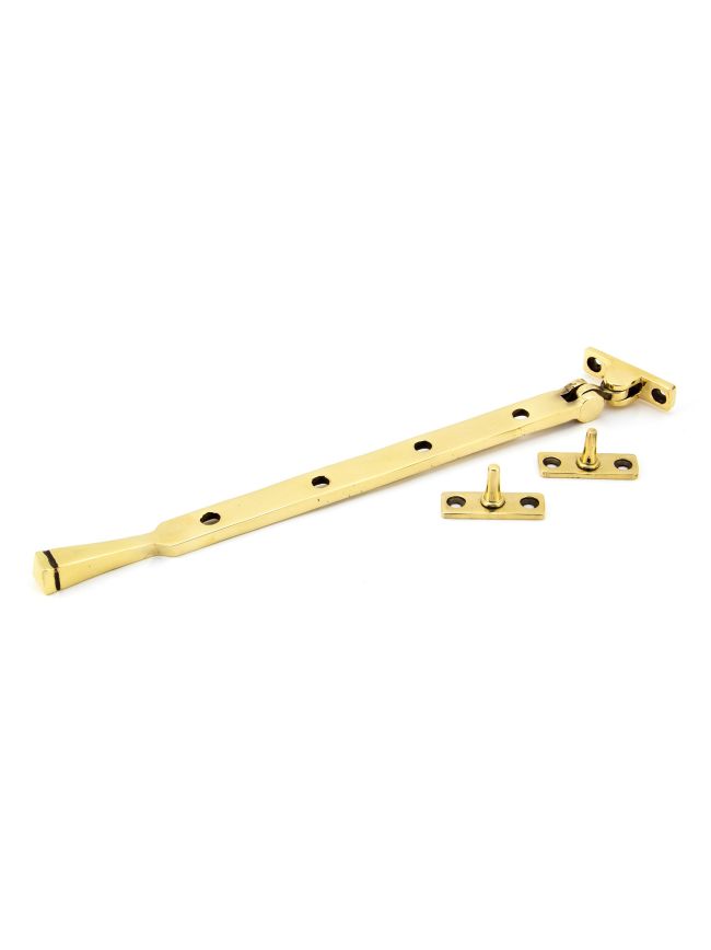 Aged Brass 12" Avon Stay