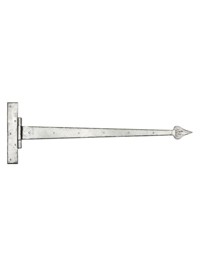 Pewter 36" Barn Door T Hinge (pair)