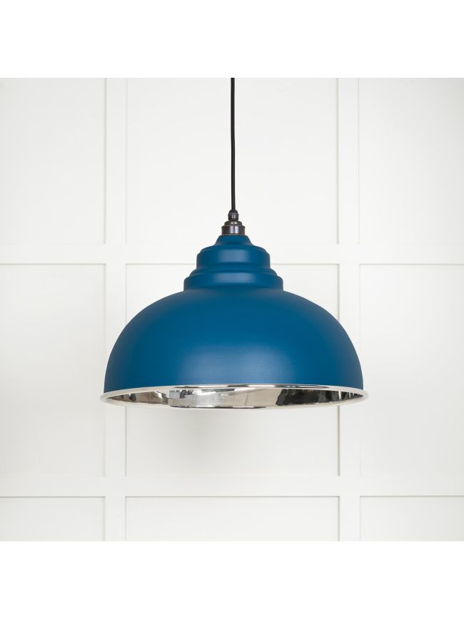 Smooth Nickel Harborne Pendant in Upstream