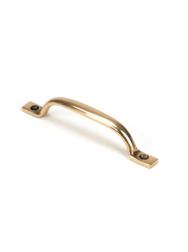 Polished Bronze Slim Sash Pull