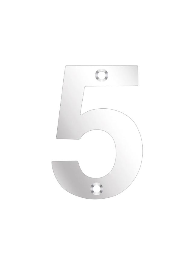 Zoo Hardware Numerals - Stainless Steel