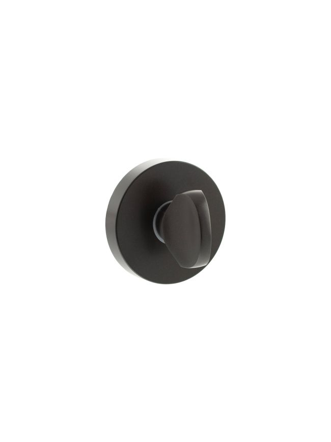 Senza Pari WC Turn and Release on Minimal Round Rose - Urban Dark Bronze