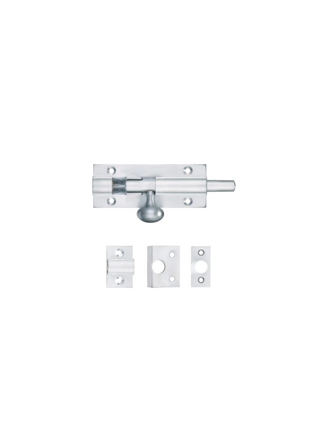 Zoo Hardware Architectural Barrel Bolt 75mm x 30mm - Satin