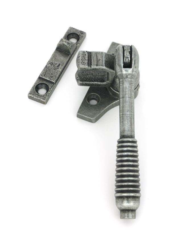 Pewter Night-Vent Locking Reeded Fastener (Steel Window)