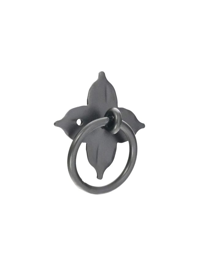 Floret Ring Drop Pull Matt Black