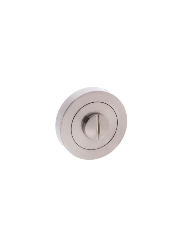 STATUS WC Turn and Release on Round Rose - Satin Nickel
