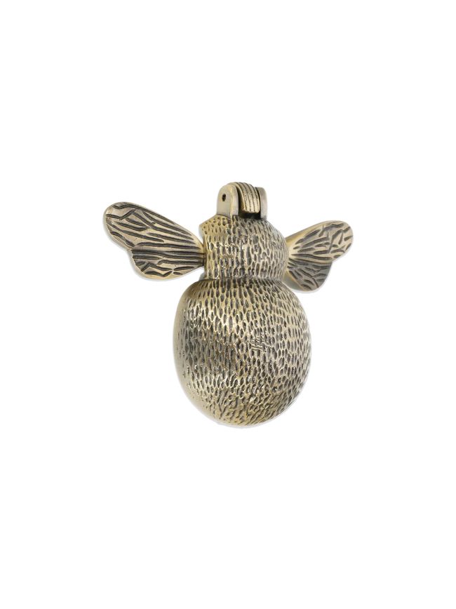 Bumble Bee Door Knocker Antique Brass