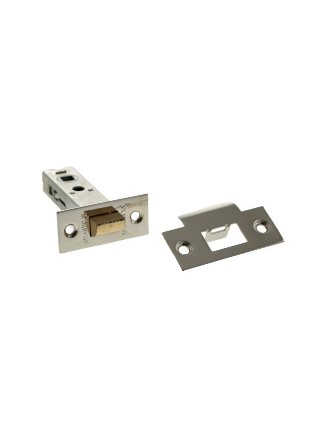 Atlantic Heavy Duty Bolt Through Tubular Latch 3" - Polished Nickel