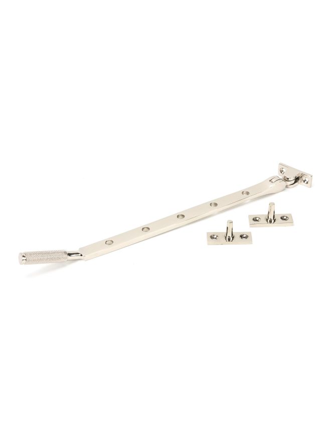 Polished Nickel 12" Brompton Stay