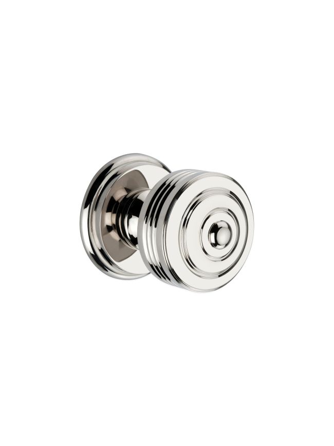 Carter Mortice Door Knob Polished Nickel
