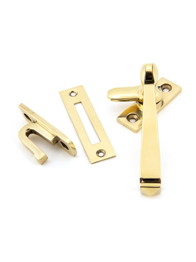 Aged Brass Locking Avon Fastener