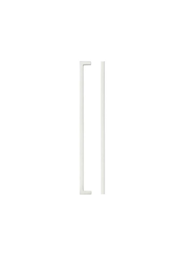 Zoo Hardware Square Block Cabinet handle 320mm CTC Brushed Nickel Finish