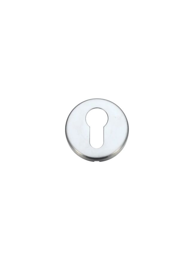 Zoo Hardware Euro profile escutcheon - Satin Chrome