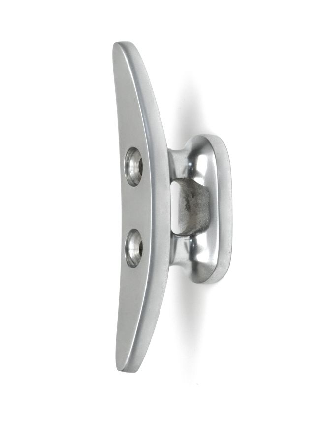 Satin Chrome Marine Cleat Hook