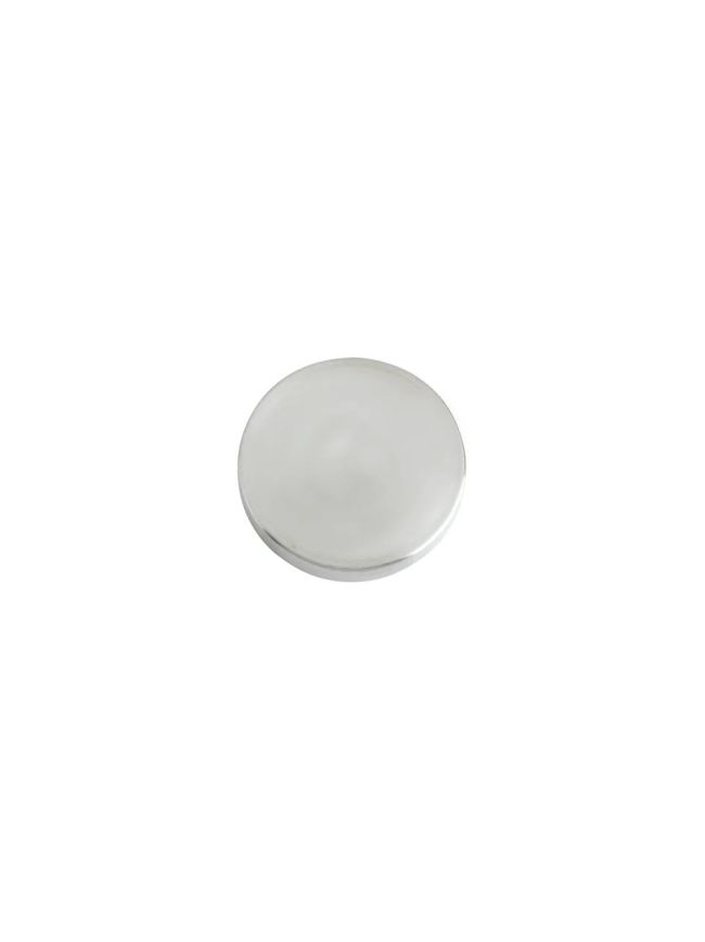 Zoo Hardware Blank Profile Escutcheon - 50mm dia - Stainless Steel