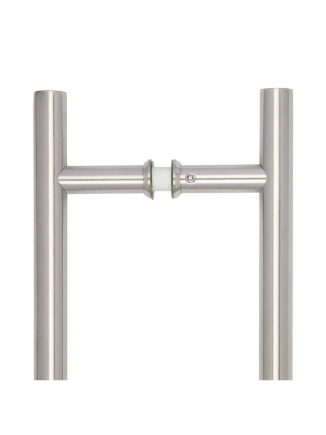 Stainless Steel 19mm Guardsman Pull Handles B2B Fixing 325x19x225mm Satin Stainless Steel - By Frelan Hardware - JSS220A