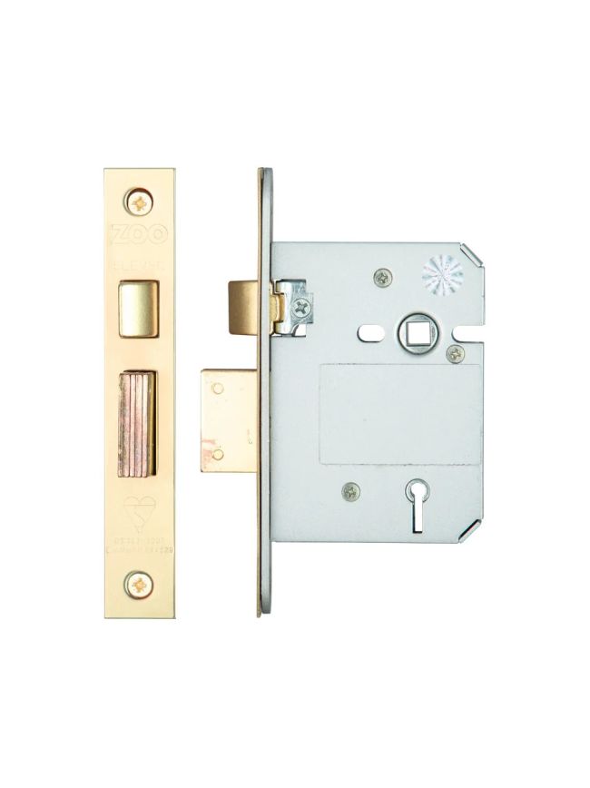 Zoo Hardware British Standard 5 Lever Sashlock - 76mm