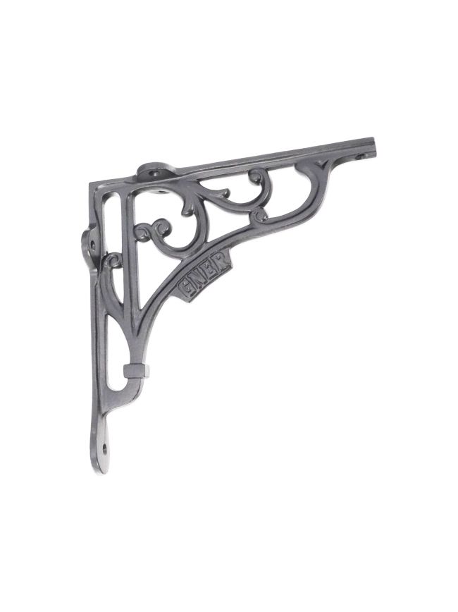 GNER Shelf Bracket Black 180x180mm (Sold in Pairs)