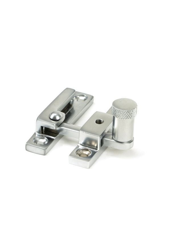 Satin Chrome Brompton Quadrant Fastener - Narrow