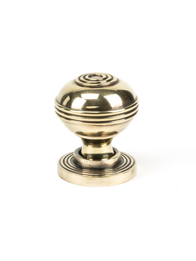 Aged Brass Prestbury Cabinet Knob 32mm