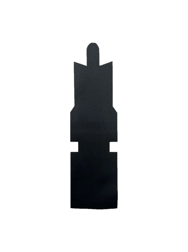 Zoo Hardware 0.8mm Flush Bolt Intumescent t/s ZAS05 (305mm) / ZAS12 (457mm) Series Flush Bolt - 3 Sided Fully Concealed - Graphite