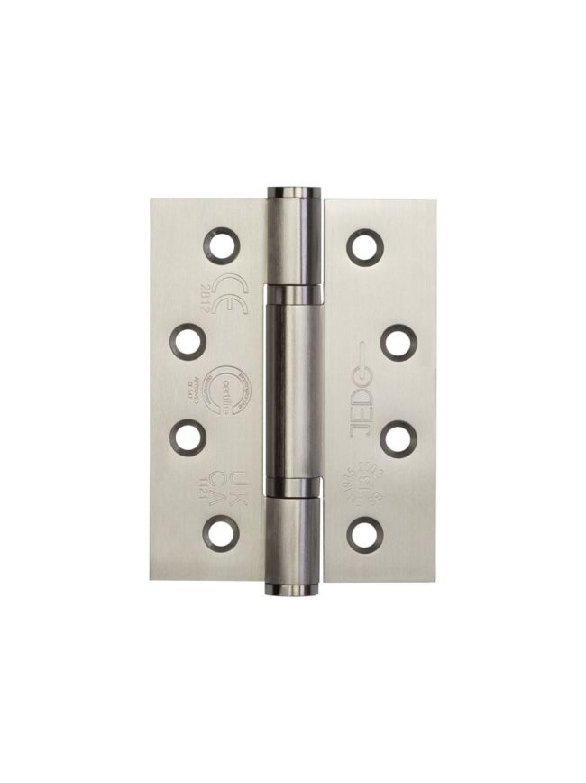 Certifire Stainless Steel Grade 13 Polymer Bearing Hinge 3 Knuckle Satin Stainless Steel - By Frelan Hardware - J9603SSS