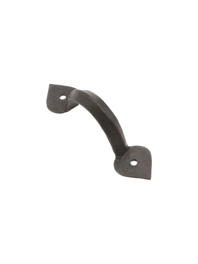 Iron Door Handle Arrow End 4" - 100mm  Beeswax