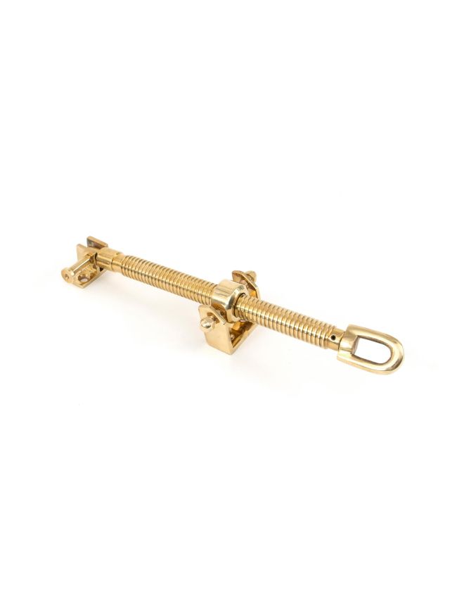 Polished Brass 12" Fanlight Screw Opener