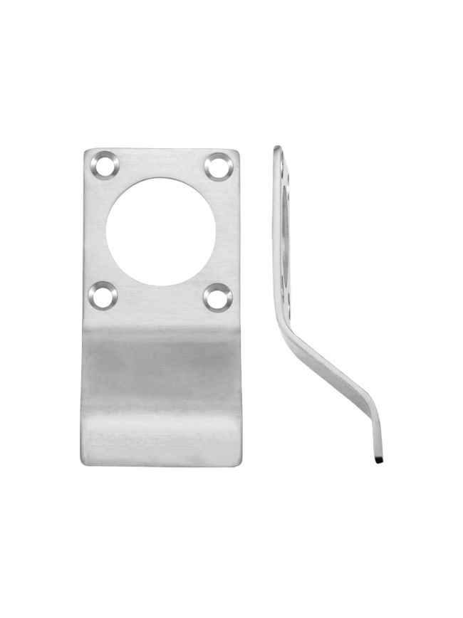 Zoo Hardware Cylinder Latch Pull - Round Profile - 88mm x 43mm - Satin Stainless