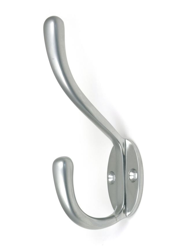 Satin Chrome Newbury Hat & Coat Hook