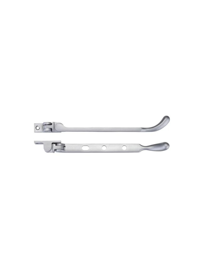 Zoo Hardware Bulb End Casement Stay - Satin Chrome