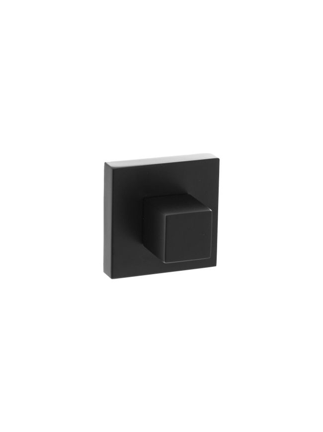 Senza Pari WC Turn and Release on Minimal Square Rose - Matt Black
