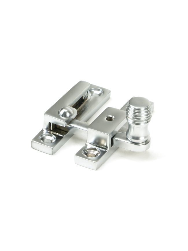 Satin Chrome Beehive Quadrant Fastener - Narrow