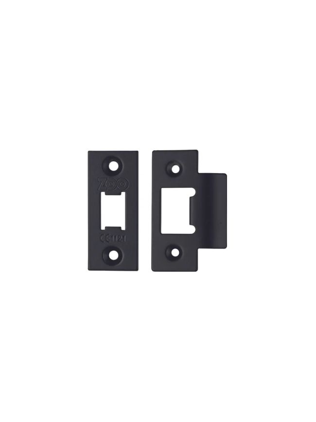 Zoo Hardware Spare Acc Pk for Heavy Duty Tubular Latch - Black