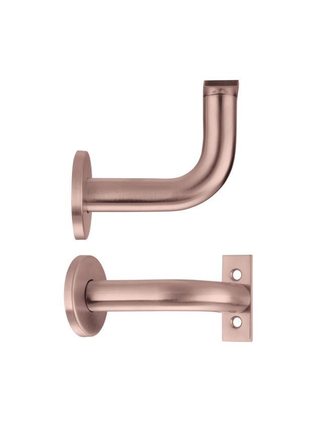 Zoo Hardware Handrail Bracket (Concealed) SSS - 3" - Tuscan Rose Gold