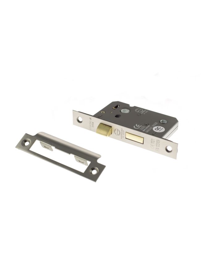 Atlantic Bathroom Lock [CE] 2.5" - Matt Gun Metal