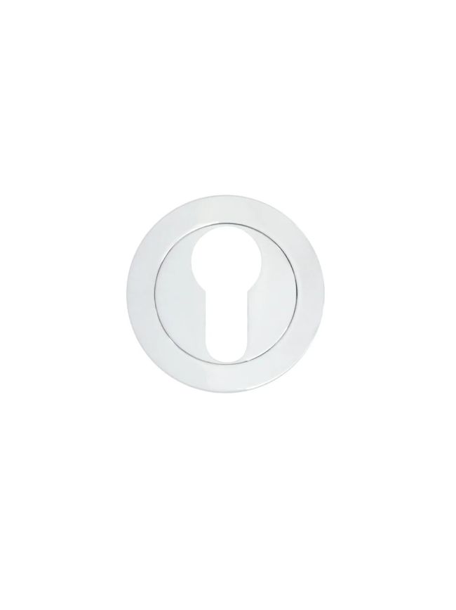 Zoo Hardware Escutcheon euro profile - Polished Chrome